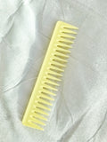Detangling Wide-Tooth Comb Pastel Yellow