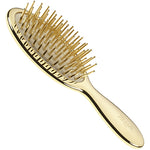 Pneumatic golden brush with golden spikes Small