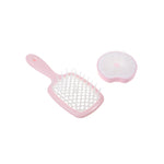 Pomme Brush Pink and White