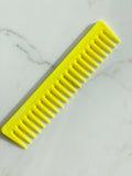 Detangling Wide-Tooth Comb Fluo Yellow