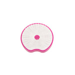 Pomme Brush Fuxia and White