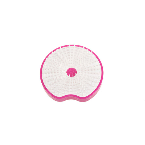 Pomme Brush Fuxia and White