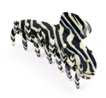 Hair Jaw “Tortoiseshell” - Large Size - Zebra
