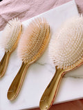 Gold Paddle Hair Brush Small Size