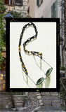 Eyeglasses Chain - Handmade - Tokyo Dark and Black